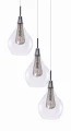 Lampa wisząca ELEKTRA transparentna 3xG9 wys.220cm