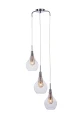 Lampa wisząca ELEKTRA transparentna 3xG9 wys.220cm