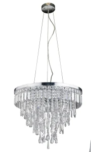 Lampa wisząca Azzardo KALABRIA PENDANT/TOP transparentna 6xG9 wys.45-120cm