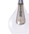 Lampa wisząca ELEKTRA transparentna 3xG9 wys.220cm