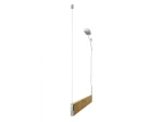 Lampa wisząca Azzardo NORMAN XL WOOD drewniany 1xLED wys.130cm