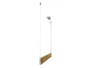 Lampa wisząca Azzardo NORMAN XL WOOD drewniany 1xLED wys.130cm