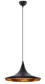 Lampa wisząca CHINK czarno/złota 1xE27 wys.170cm