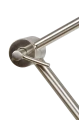 Zawiesie do lampy ADAM S PENDANT LAMPBODY srebrna 1xE27 wys.25-130cm