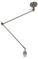 Zawiesie do lampy ADAM S PENDANT LAMPBODY srebrna 1xE27 wys.25-130cm