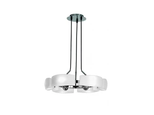 Lampa wisząca Azzardo FIONA biała 6xG9 wys.120cm