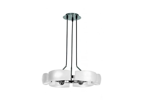 Lampa wisząca FIONA biała 6xG9 wys.120cm