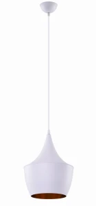 Lampa wisząca Azzardo ORIENT biało/złota 1xE27 wys.180cm