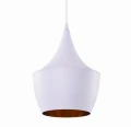 Lampa wisząca ORIENT biało/złota 1xE27 wys.180cm
