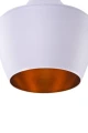 Lampa wisząca ORIENT biało/złota 1xE27 wys.180cm