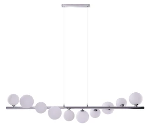Lampa wisząca Azzardo SYBILLA PENDANT biała 10xG9 wys.120cm