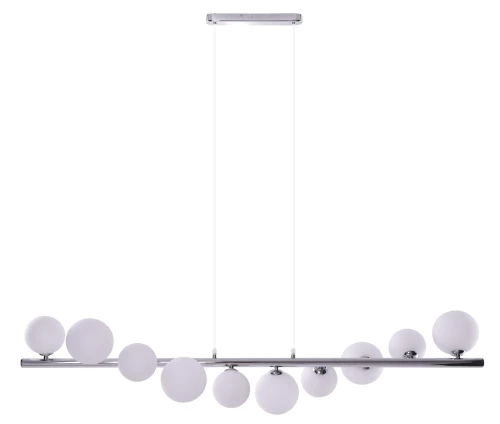 Lampa wisząca SYBILLA PENDANT biała 10xG9 wys.120cm