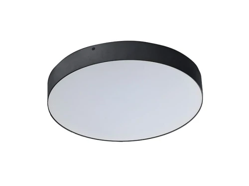 Plafon MONZA R 40 3000K czarny LED szer.40cm
