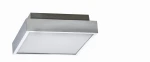 Plafon Azzardo ASTERIA 25 srebrny 3000K LED szer.25cm