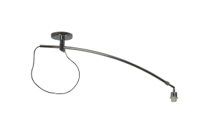 Lampa wisząca Azzardo SELENA 2 LAMPBODY srebrna 1xE27 wys.55-120cm