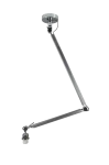 Lampa wisząca Azzardo ZYTA S LAMPBODY alu 1xE27 wys.32-130cm