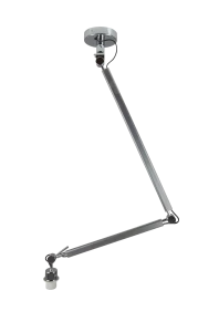 Lampa wisząca Azzardo ZYTA S LAMPBODY alu 1xE27 wys.32-130cm