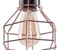 Lampa wisząca CARRON LINE miedziana 3xE27 wys.160cm
