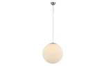 Lampa wisząca Azzardo biała BALL 25 biała 1xE27 wys.150cm