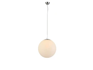 Lampa wisząca Azzardo biała BALL 25 biała 1xE27 wys.150cm