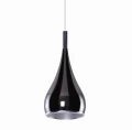 Lampa wisząca SPELL czarna 1xE27 wys.130cm