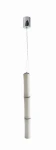 Lampa wisząca Azzardo BAMBOO 3 PENDANT biała 1xLED wys.130-330cm