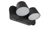 Kinkiet Azzardo Ramona 2 Switch Black