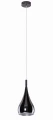 Lampa wisząca SPELL czarna 1xE27 wys.130cm