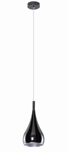 Lampa wisząca Azzardo SPELL czarna 1xE27 wys.130cm
