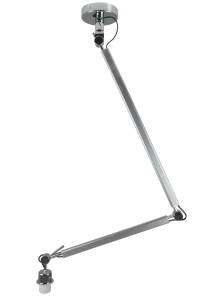 Zawiesie do lampy ZYTA M LAMPBODY srebrna 1xE27 wys.30-162cm