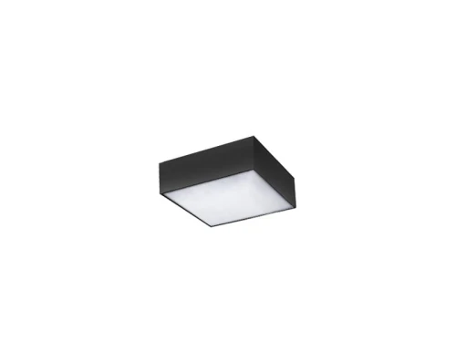Plafon MONZA S 22 3000K czarny LED szer.22cm