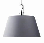 Lampa wisząca Azzardo ALICANTE szara 1xE27 wys.150cm