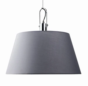 Lampa wisząca Azzardo ALICANTE szara 1xE27 wys.150cm