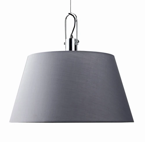 Lampa wisząca ALICANTE szara 1xE27 wys.150cm