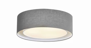 Plafon Azzardo MILO szary 3xE27 szer.50cm