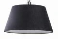 Lampa wisząca ALICANTE czarna 1xE27 wys.150cm