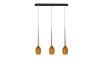 Lampa wisząca Azzardo IZZA matt amber 3xE14 wys.130cm