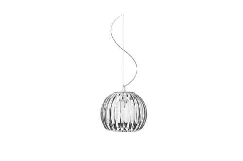 Lampa wisząca ARCADA L transparentna 1xE27 wys.130cm