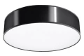 Plafon Sollux ARENA czarny E27 szer.45cm