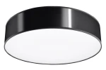 Plafon Sollux ARENA czarny E27 szer.45cm