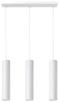 Lampa wisząca Sollux LAGOS 3 biała GU10 wys.90cm