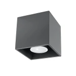 Plafon Sollux QUAD 1 Antracyt