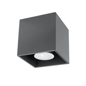 Plafon Sollux QUAD 1 Antracyt