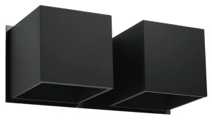 Kinkiet Sollux QUAD 2 czarny