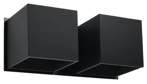 Kinkiet Sollux QUAD 2 czarny