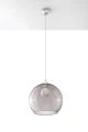 Lampa wisząca Sollux BALL grafit E27 wys.120cm