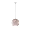 Lampa wisząca Sollux BALL grafit E27 wys.120cm