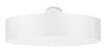 Plafon Sollux SKALA biały E27 szer.50cm
