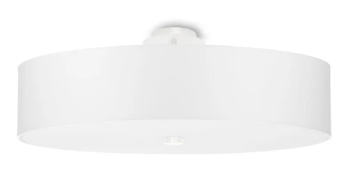 Plafon Sollux SKALA biały E27 szer.50cm
