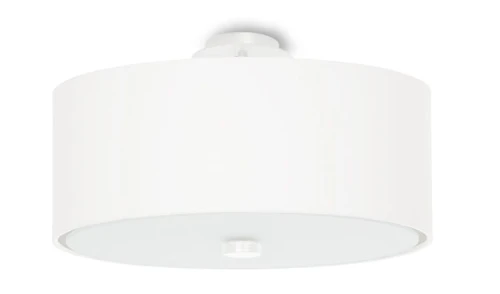 Plafon SKALA biały E27 szer.30cm